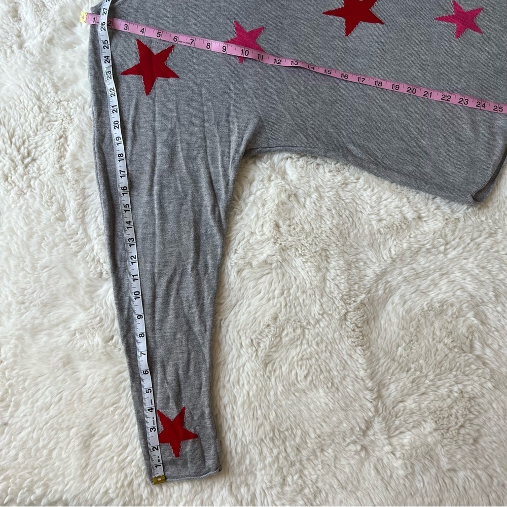 Two Twenty Five Cashmere Rayon Sweater With Stars L - Picture 6 of 7